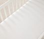 Oxford Stripe Organic Cotton Crib Fitted Sheet