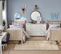 Striped Border Wool Jute Rug