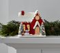 Classic Light-Up Mantel Village, Red House