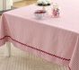 Christmas Ticking Stripe Tablecloth