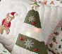 Light-Up Christmas Tree Pillow