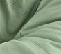 Anywhere Beanbag<sup>&trade;</sup>, Solid Sage Twill Slipcover Only