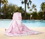 LoveShackFancy Damask Baby Beach Hooded Towel UPF 50+
