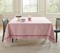 Christmas Ticking Stripe Tablecloth