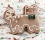 Gingerbread Kitty Pillow