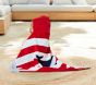 Rugby Stripe Whale Baby Beach Hooded Towel UPF 50+