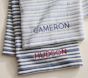 Striped Waffle Weave Baby Blanket