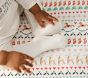Holiday Fair Isle Organic Crib Fitted Sheet