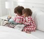 Holiday Silky Tencel Check Pajama Set