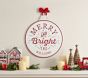 Merry and Bright Wall Plaque