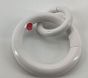 Open Box: Curtain Round Rings, Set of 10 - White