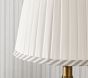 Chris Loves Julia Turned Wood Table Lamp (18")