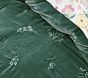 Floral Velvet Quilt Bedding Set