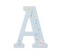 Mini Harper Blue Butterfly Name (6.5")