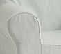 Kids Anywhere Chair<sup>&reg;</sup>, Sage Chambray with White Piping