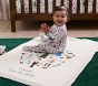 Rifle Paper Co. Nutcracker Heirloom Baby Blanket
