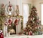 Sparkle Candy Cane Light-Up Christmas Garland