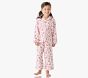 Holiday Bows Flannel Kid Pajama Set
