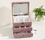 Soft Berry Penny Jewelry Box