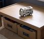 Wooden Light-Up Police Car Emergency Vehicle