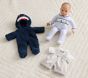 Blue Baby Doll Wardrobe, Set of 3