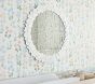 Hydrangea Round Mirror (28")
