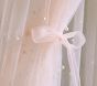 Pearl Embellished Tulle Canopy