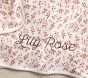 Ditsy Floral Oversized Pointelle Baby Blanket