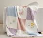 Wildflower Butterfly Patchwork Heirloom Kid Throw Blanket