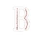 Mini Harper Baseball Name (6.5")