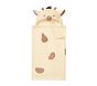 Giraffe Luxe Faux Fur Kid Hooded Towel