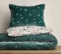 Floral Velvet Quilt Bedding Set