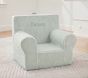 Kids Anywhere Chair<sup>&reg;</sup>, Sage Chambray with White Piping