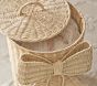 LoveShackFancy Woven Bow Hamper