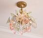 Princess Garden Flower Semi Flush Mount (16")