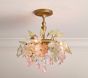 Princess Garden Flower Semi Flush Mount (16")