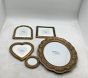 Open Box: Chris Loves Julia Gallery In A Box, Set of 5 - Gold