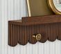 Chris Loves Julia Scallop Hook Rack (36")