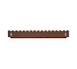 Chris Loves Julia Scallop Hook Rack (36")