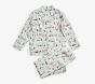 Holiday Train Adult Flannel Pajama Set