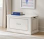 Baseball Painted Toy Chest