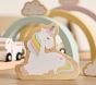 Unicorn Rainbow Princess Train Set