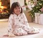 Blush Holly Jolly Santa Flannel Kid Pajama Set