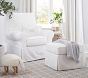 Comfort Slipcovered Ottoman