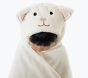 Kitty Faux Fur Kid Hooded Towel