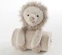 Plush Lion Stuffed Animal and Blanket Set