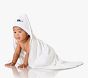Wildflower Butterfly Embroidered Baby Hooded Towel