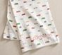 Trace Transportation Organic Cotton Muslin Oversized Blanket