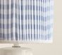 Chambray Gingham Pleat Table Lamp (13")