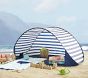 Navy Rugby Stripe Sunshade